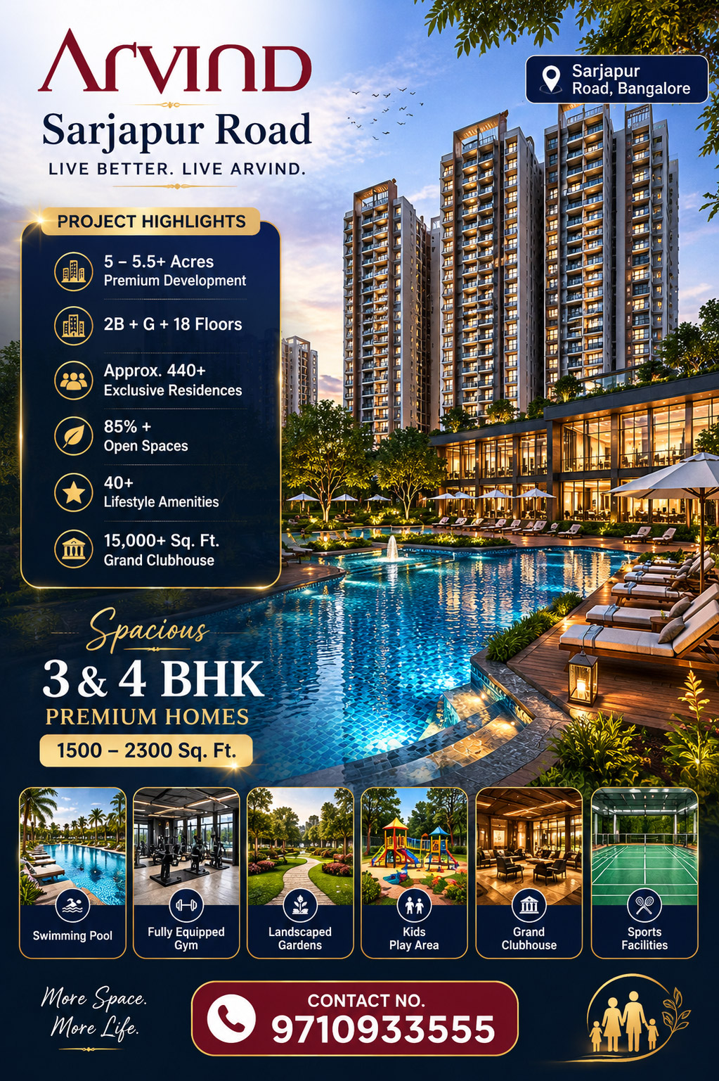 Arvind Smartspaces Sarjapur